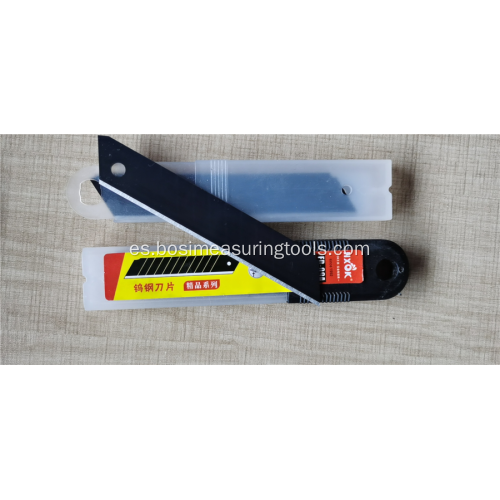 Hoja de cuchillo de uso general a presión de 9 mm y 18 mm